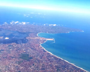 Top view of Bali